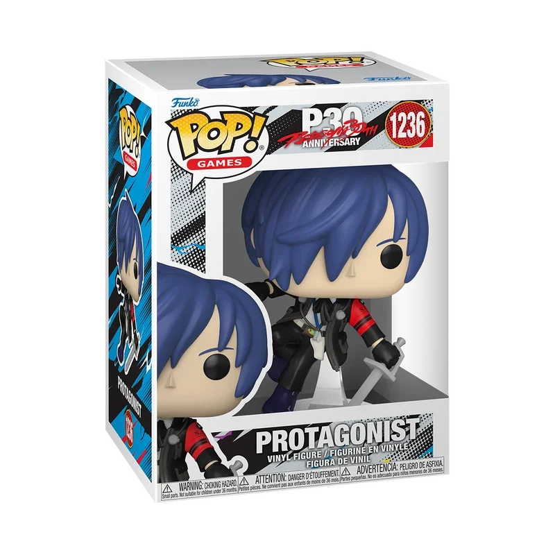 Persona 3 POP! Games Vinyl Figure Male Protagonist (Makoto) 9 cm